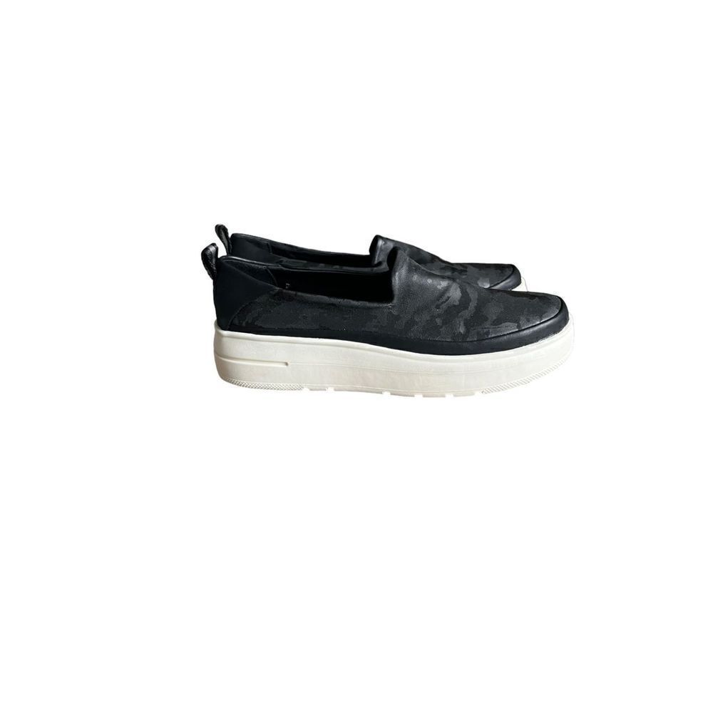 BearTraps Nevin Black Camo Platform Slip On Shoes Size 7.5‎